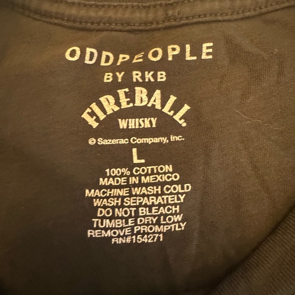Odd People by RKB Bedazzled Fireball Tee - Picture 4 of 4